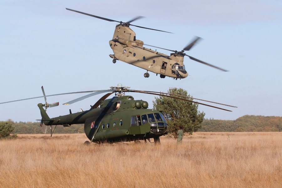Helicopters from host nation the Netherlands, Poland and the United States today completed exercise Falcon Autumn after successfully testing and applying combined tactics, techniques and procedures in the conduct of joint airmobile operations.
