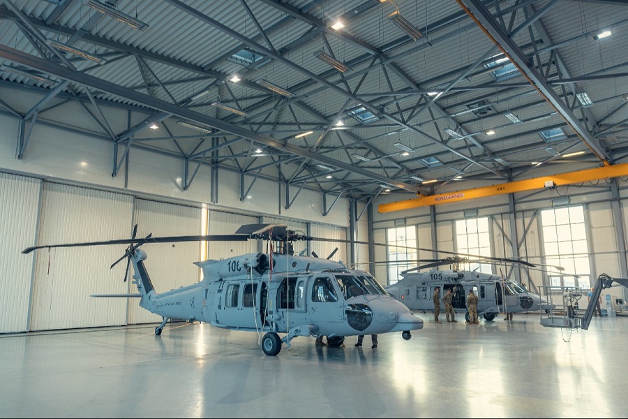 The Latvian Air Force took delivery of two UH-60M Black Hawk helicopters at Lielvārde Air Force Base earlier in December.
