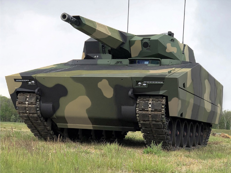 The KF41 Lynx producer is German defence industry giant Rheinmetall.