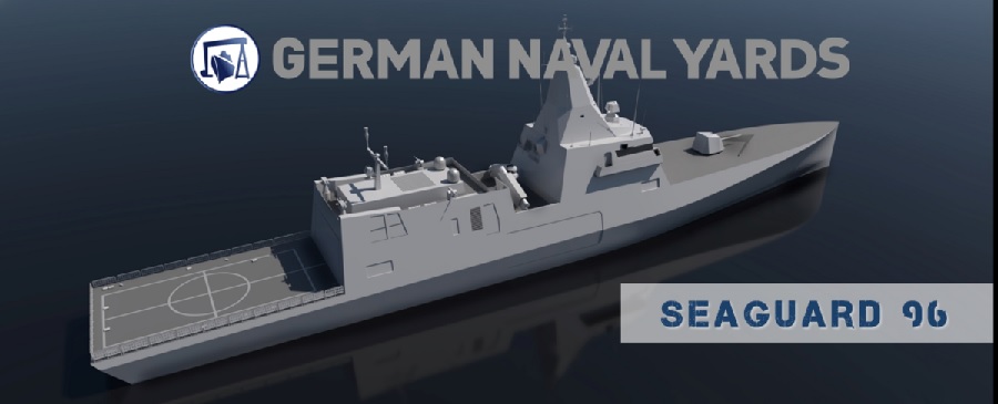 The corvette was designed in close collaboration with the team from sister shipyard CMN