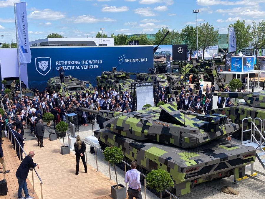 The Düsseldorf-based Rheinmetall Group continued to strengthen its profitability in the first half of 2022.