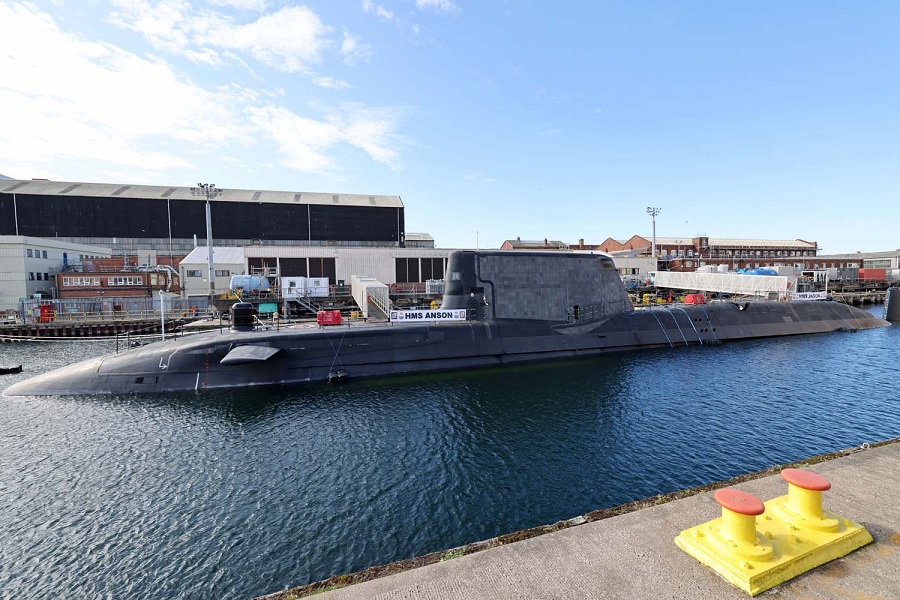 The world’s most advanced hunter-killer submarine was today welcomed into the Royal Navy fleet at a ceremony in Barrow.