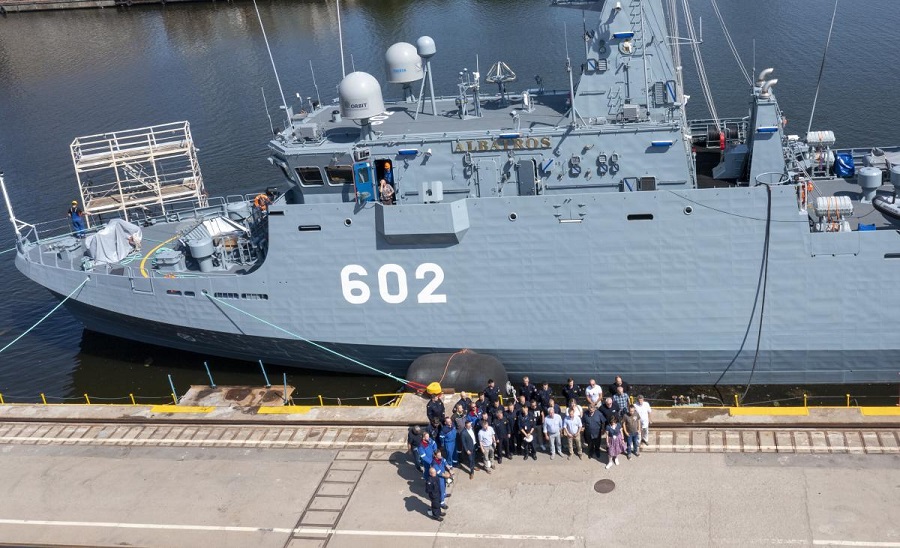 The ORP Albatros ship is already the second of the Kormoran II-class mine destroyer series. Five years ago, a prototype vessel ORP Kormoran was handed over to the Polish Navy.