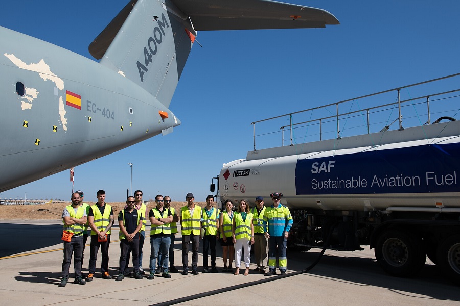 The A400M programme team with the Military Air Systems unit of the Defence and Space division has kicked off its test flight campaign with Sustainable Aviation Fuel (SAF) this summer.