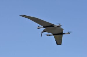 Dutch drone manufacturer DeltaQuad is launching the Evo, a fixed-wing electric UAV with Vertical Takeoff and Landing capability for mapping, inspection, and surveillance.