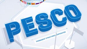 The Permanent Structured Cooperation, or PESCO, is among the most ambitious EU defence initiatives. Launched in December 2017, it aims to increase defence cooperation among the participating EU Member States to a new level.