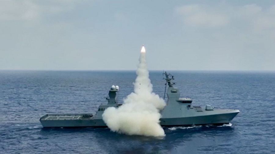 The Israeli Navy successfully performed a complex test of the Gabriel 5 naval missile system.