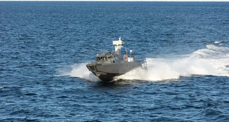 The Swedish Navy has tested Saab’s test platform for the development of autonomous functions Enforcer III in the southern Baltic Sea.