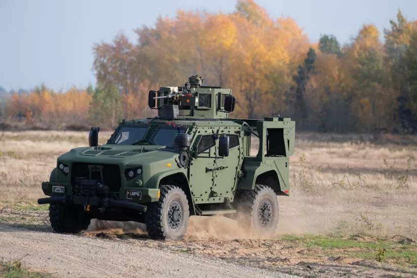 Additional 300 JLTVs (Joint Light Tactical Vehicles) have been acquired for the Lithuanian Armed Forces.