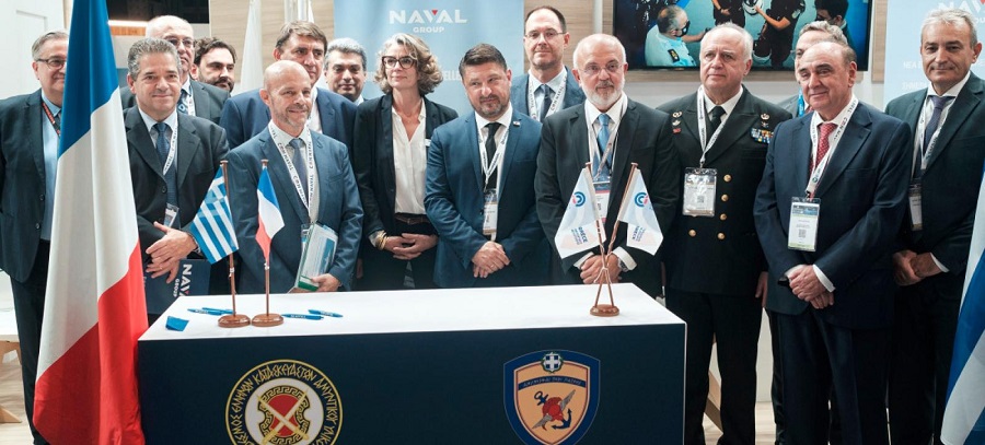 On 18th October 2022, on the Greek pavilion at Euronaval, Naval Group signed several contracts with Hellenic companies.