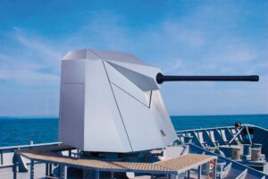 The Independent Line of Sight (ILOS) variant of the 40mm turret will equip the Indonesian Navy’s PC60 fast patrol boats and Tank Landing Ship vessels.