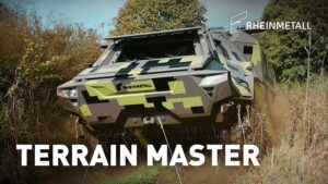 Staying behind is not an option: Rheinmetall’s new Fuchs Evolution is keeping the pace by mastering on- and off-road terrain like never before. State-of-the-art automotive enhancements result in more power, more range and more driving comfort. Fuchs Evolution is taking operators further and faster than ever before whilst not compromising on protection and survivability.