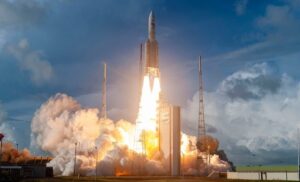 On Tuesday, December 13th, 2022 at 05:30 pm local time, an Ariane 5 launcher, operated by Arianespace, successfully lifted off from Europe’s Spaceport in Kourou, French Guiana (South America), carrying the MTG-I1 meteorological satellite and the Galaxy 35 and Galaxy 36 telecommunication satellites.