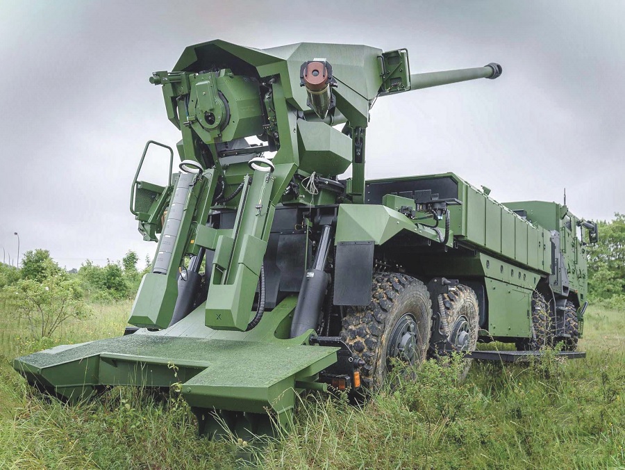 French defence industry company Nexter Systems has received an order from Ministry of Defence of the Czech Republic for an additional ten CEASAR (Camion équipé d’un système d’artillerie) 155 mm self-propelled howitzers. The order value is EUR 77 million.