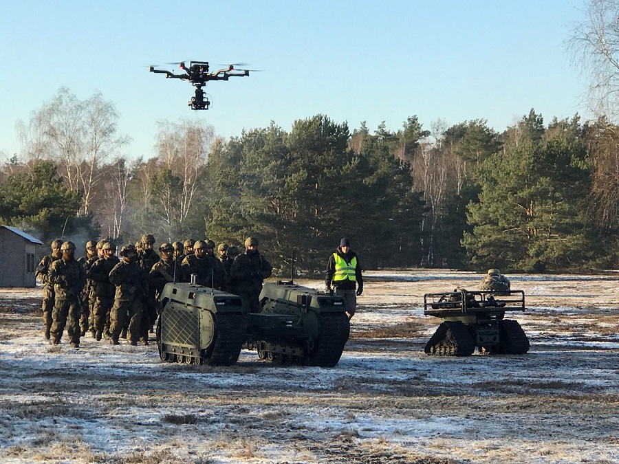 Within the project iMUGS, Diehl Defence contributes significant capabilities to the Autonomy Kit of the unmanned TheMIS demonstration vehicles.