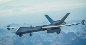 General Atomics Aeronautical Systems, Inc. flew the new NATO Pod for the first time on November 23, 2022.