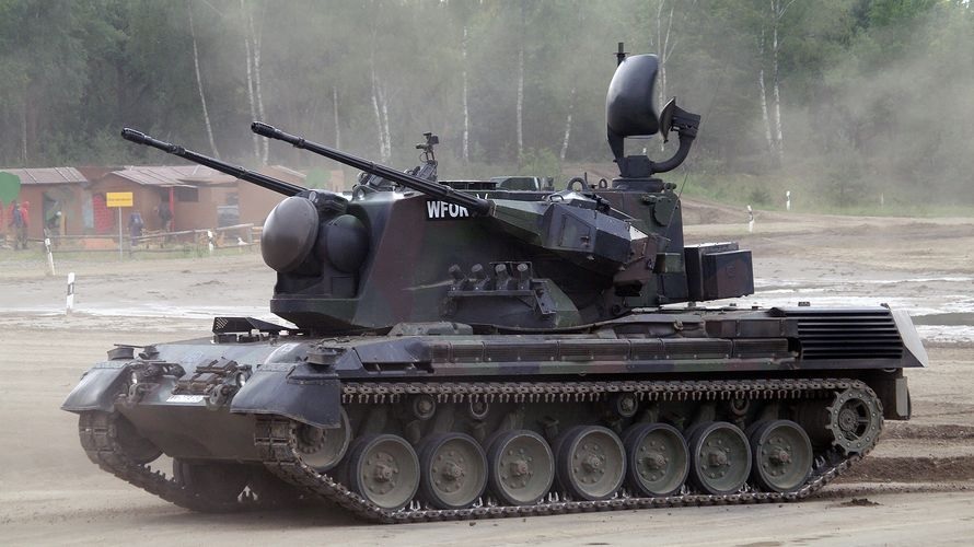 One of the Gepard self-propelled anti-aircraft guns (SPAAG) transferred to Ukrainian armed forces by Germany shot down a Russian cruise missile during a massive Russian missile strike on Ukraine.