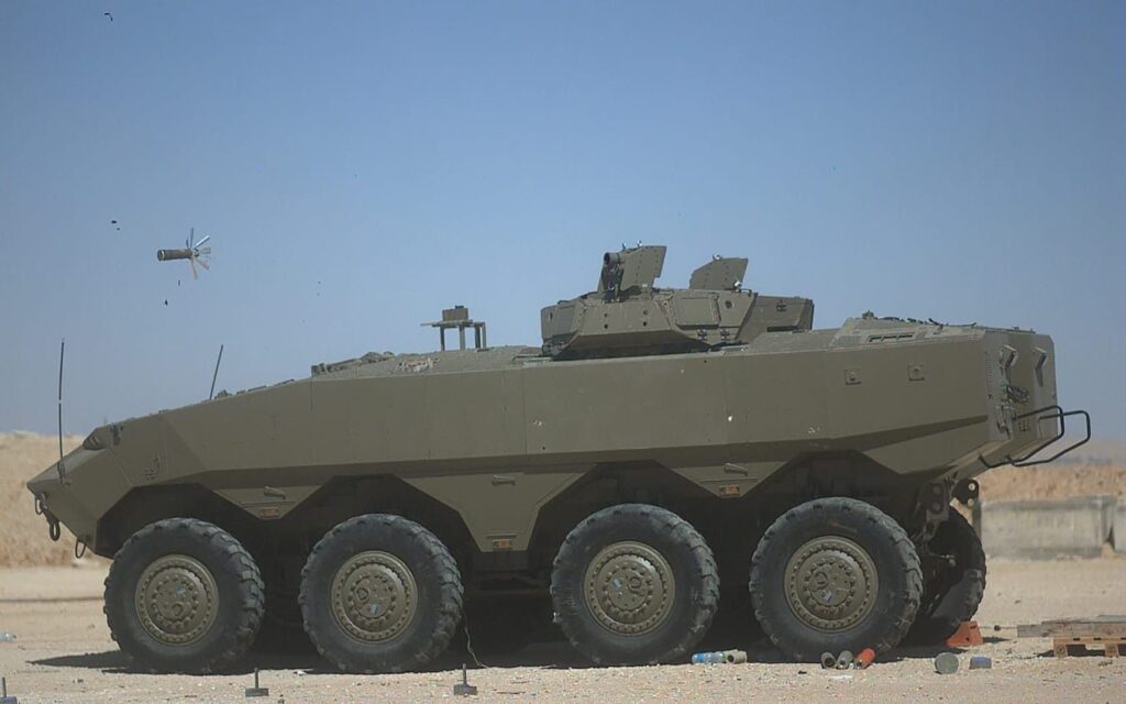 The new advanced Israeli Defense Forces (IDF) Eitan APC is now better protected with an advanced version of the Israeli-developed Iron Fist active protection system.