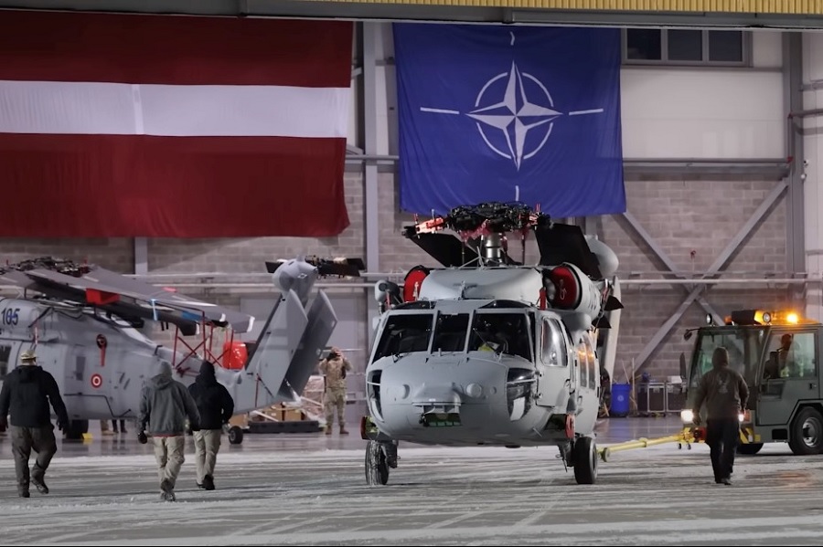 The Latvian Air Force took delivery of two UH-60M Black Hawk helicopters at Lielvārde Air Force Base earlier in December.