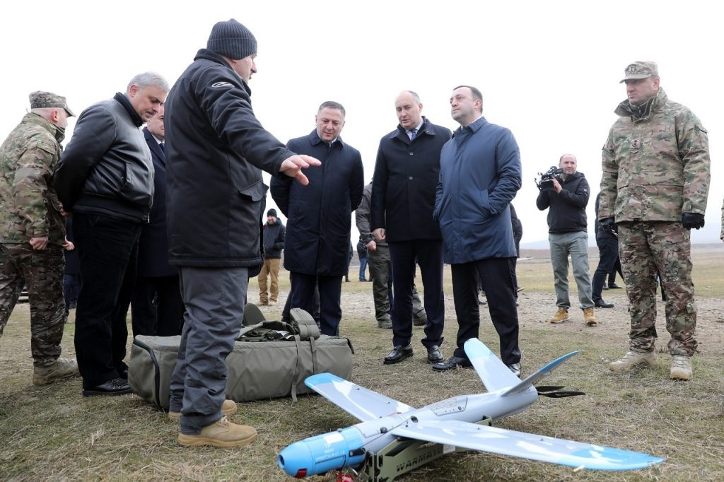 Georgian Prime Minister attended a test flight of unmanned aerial vehicles (UAV) manufactured by a Georgian-Polish enterprise. The combat and intelligence unmanned aerial vehicles successfully completed the test flight. Held at the shooting ground of the Krtsanisi Support Center, the demonstration flight of the Warmate (loitering munition) and FlyEye intelligence UAVs manufactured by Delta-WB LLC, a Georgian-Polish enterprise, was attended by Georgian Prime Minister Irakli Garibashvili in the company of Defense Minister Juansher Burchuladze, Interior Minister Vakhtang Gomelauri, and representatives of the Defense Forces. Procedures necessary to prepare for the demonstration flight were carried out jointly by Polish and Georgian specialists.