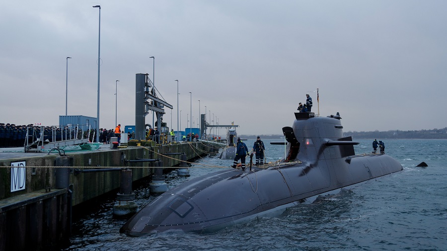 On December 13, the U-35, one of the German Navy Type 212-class submarines, returned to a naval base in Eckernförde and completed its service as part of the European Union Naval Force Mediterranean IRINI (UNAVFOR Med Irini). During the mission, U-35 operated on the Mediterranean Sea to support the execution of the United Nations arms embargo on Libya. 