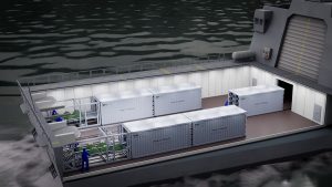 Spanish shipbuilder Navantia and Danish company SH Defence signed a memorandum of understanding to explore the development of the SH Defence “The Cube” system in future designs, such as new SMART Ships line, and in retrofit options for existing ships.