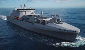 Work will begin in two years’ time on a trio of ships to support Royal Navy carrier and amphibious task groups around the globe after a GBP 1.6 billion contract was signed with a British-led consortium.