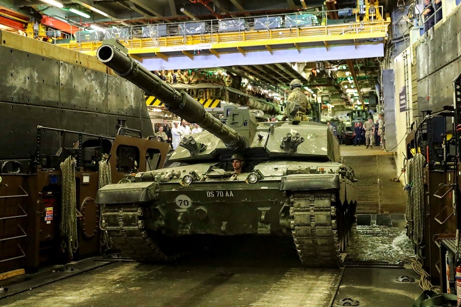 The United Kingdom's Prime Minister has announced the UK will send Challenger 2 tanks and AS-90 self-propelled howitzers to aid the Ukrainian offensive.