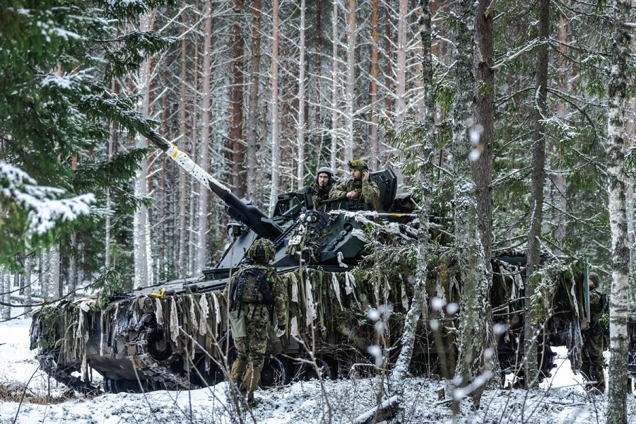 Joint Terminal Attack Controllers (JTAC) from Allied nations deployed in the NATO enhanced forward presence battle groups in the Baltics, have been practicing Air-Land Integration during Exercise Winter Camp.
