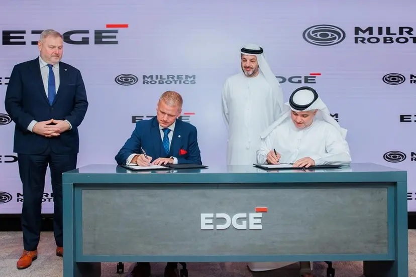 The UAE’s EDGE Group has announced the acquisition of a majority stake in Estonia-based Milrem Robotics, Europe’s leading developer of robotics and autonomous systems.
