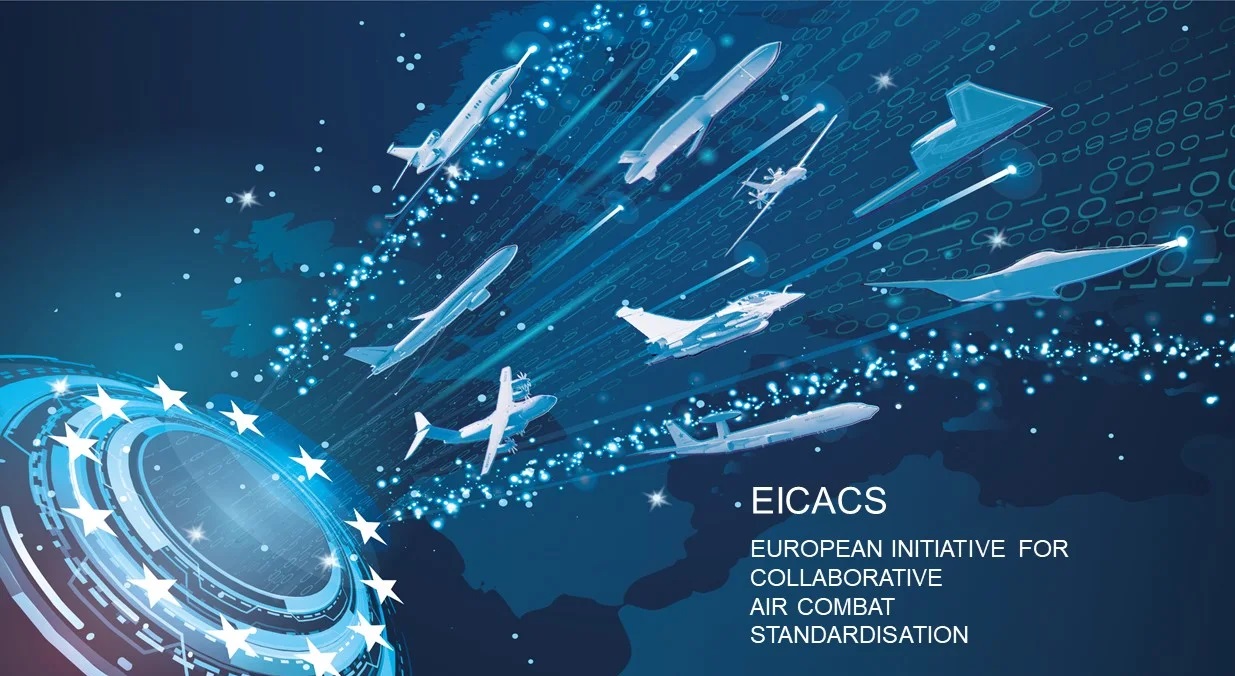 Dassault Aviation hosted at its Saint-Cloud headquarters (France), the kick-off meeting of the EICACS project (European Initiative for Collaborative Air Combat Standardization) with its European industrial and research partners.
