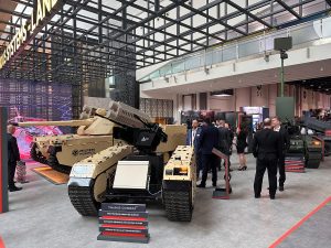 The leading European robotics and autonomous systems developer Milrem Robotics exhibits several cutting-edge intelligent and integrated robotic systems at IDEX 2023 launched today in the United Arab Emirates (UAE).