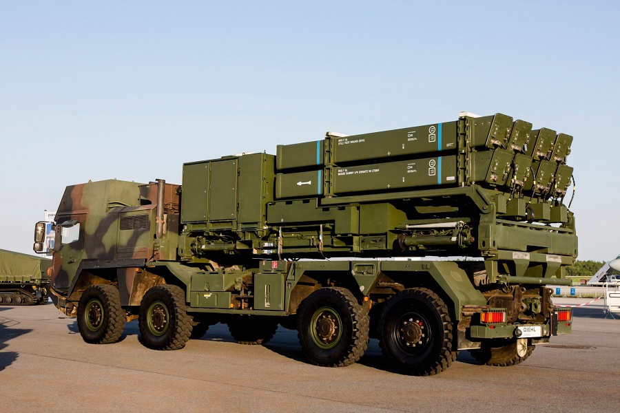 German technology company VINCORION produces the supply power modules (PSM) for one of the most advanced air defence systems, the IRIS-T SLM.