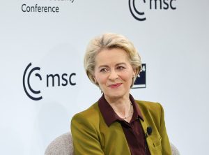 Speaking at the Munich Security Conference, President of the European Commission Ursula von der Leyen underlined that the EU aims to join forces with European defence industry to speed up and scale up the production of standardized products like 155mm artillery ammunition.