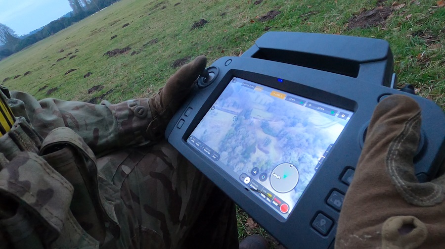 Members of the Brtish Army's 2nd Battalion The Yorkshire Regiment (2 YORKS) have been testing innovative new Uncrewed Air Systems (UAS) and rifle mounted thermal imaging sights.