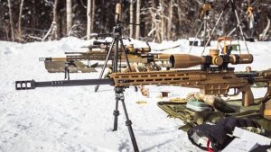 New 8.6 mm calibre sniper rifles were tested at the Sirgala training ground with the participation of several multinational companies and their top shooters. The Estonian Centre for Defence Investment (ECDI) has announced a tender for the procurement of sniper rifles for the Estonian Defence Forces and the Defence League, with test firings carried out to assess the technical suitability of the weapons for the tender. The winner of the arms tender will be announced this spring.