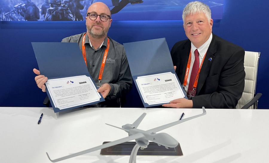 In an effort to further advance its Additive Manufacturing capability, General Atomics Aeronautical Systems, Inc. (GA-ASI) has established a new Memorandum of Understanding (MOU) with its longtime partner Conflux Technology. The new MOU, signed at the AVALON 2023 Australian International Airshow and Aerospace & Defence Exposition, is the culmination of several years of collaborative work between GA-ASI and Conflux to build a flight-qualified Fuel Oil Heat Exchanger (FOHE) for GA-ASI platforms.