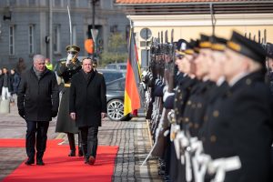 Minister of National Defence of Lithuania Arvydas Anušauskas discussed military cooperation between Lithuania and Germany seeking to further improve deterrence and defence on the eastern flank of NATO with Federal Minister of Defence of Germany Boris Pistorius on a visit in Vilnius.