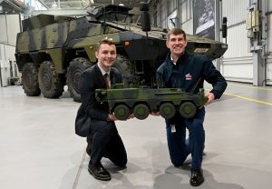 Manufacturing has begun on the British Army’s Boxer Vehicles at Rheinmetall BAE Systems Land (RBSL). Work to fabricate key components of the Boxer Mechanised Infantry Vehicle (MIV) officially started on March 27 at RBSL’s manufacturing facility in Telford.