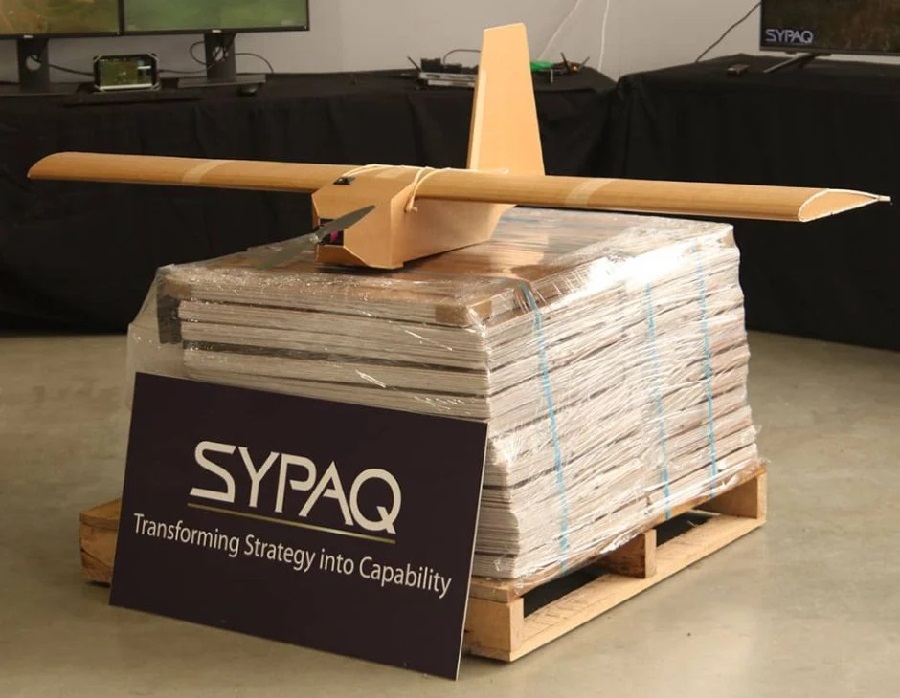Australian company SYPAQ delivers Corvo PPDS drones to support the Armed Forces of Ukraine.