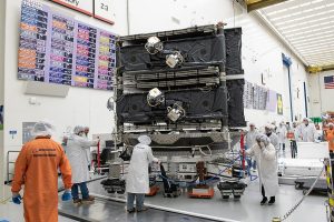 Boeing delivered the third and fourth O3b mPOWER satellites to content connectivity service provider SES, with the duo embarking for Cape Canaveral, Florida. The pair will launch to medium Earth orbit (MEO) to provide fiber-like broadband connectivity to people around the world, joining the first two satellites on orbit.