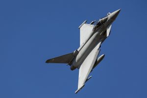 The RAF Typhoons from IX (B) Squadron currently conducting the NATO Baltic Air Policing Mission, in Estonia, have been conducting Close Air Support training during Exercise Bold Hussar.