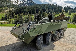 Switzerland has signed a contract with GDELS-Mowag company for the supply of an additional 16 self-propelled 120mm mortars based on the Piranha IV 8x8 armoured vehicle, the Swiss Federal Office for Armaments announced on April 12.