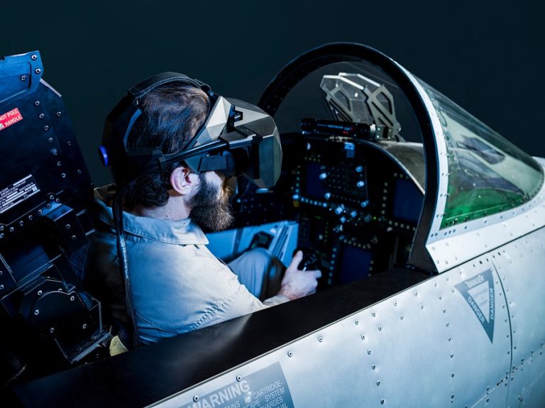 Vrgineers mixed reality tracking system for future pilot training