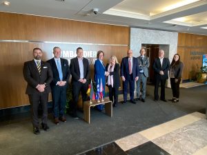 thyssenkrupp Aerospace has signed a new seven-year agreement to provide raw material management services to Bombardier, a global leader in aviation, focused on designing, manufacturing, and servicing the world’s most exceptional jets for business and defense customers. The agreement is an extension of a 15-year-long partnership between the two companies. thyssenkrupp Aerospace manages raw material deliveries to Bombardier’s supply chain by handling material flows from demand forecasting, sourcing, and processing to warehousing and logistics through a dedicated and customized control tower.