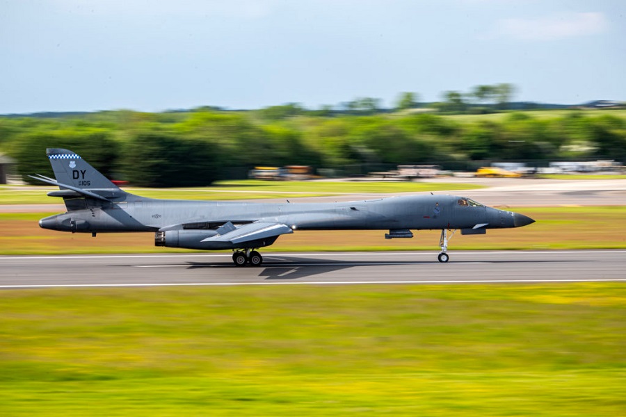 U.S. Air Force B-1B Lancers returned to RAF Fairford, on May 23, for Bomber Task Force Europe 2023-3 to conduct a long-planned bomber rotation in support of U.S. European Command and NATO deterrence initiatives.