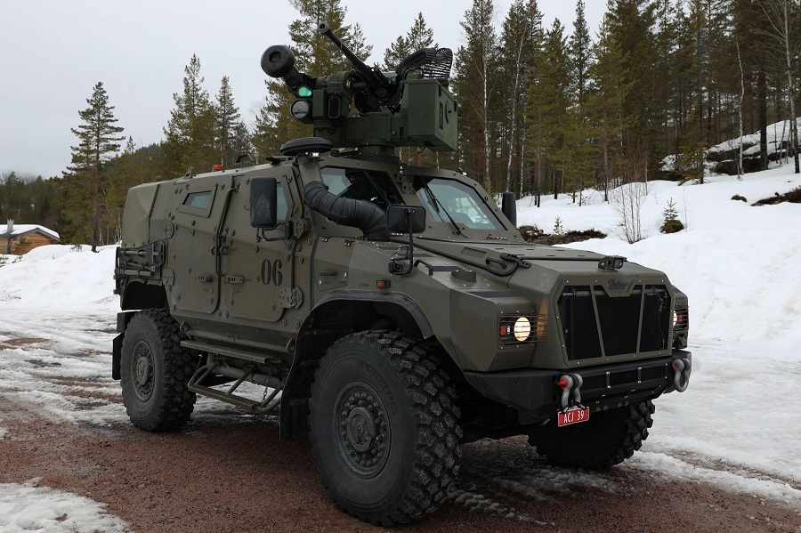 Kongsberg Defence & Aerospace and Czech machinery manufacturer Zetor successfully demonstrated the Zetor Gerlach 4x4 armoured tactical vehicle with our Remote Weapon Systems at a live firing range in Norway.