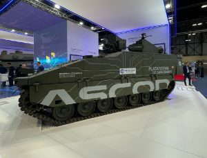 EuroTrophy GmbH, a joint venture between Krauss-Maffei Wegmann (KMW), General Dynamics European Land Systems (GDELS), and Rafael Advanced Defense Systems, unveiled the latest generation of the Trophy Active Protection System (Trophy APS) during the FEINDEF exhibition held in Madrid.