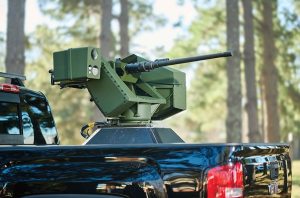 EOS has opened the R150 production line in response to growing international demand for lightweight systems that can be fitted to a wide range of protected and utility vehicles.