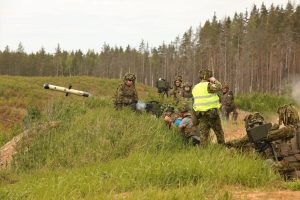 Estonian Defene Forces: live-fire exercise with Spike anti-tank missiles